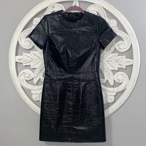 Michael Kors Faux Leather Dress